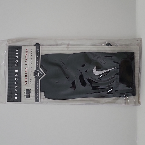 Keystone Youth Left Single Genuine Leather Baseball Softball Glove By Nike - Picture 10 of 10
